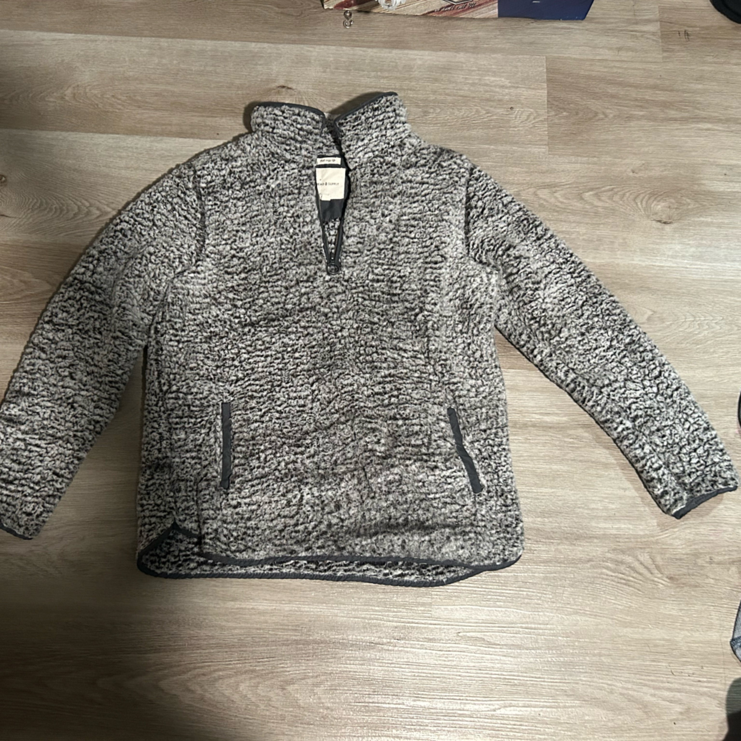 Fuzzy Jacket From Thread & Supply